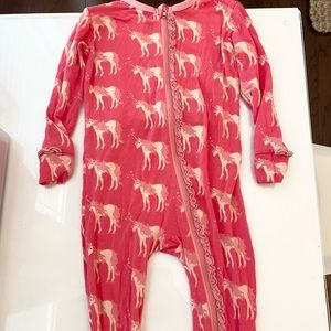 Kickee pants toddler coverall PJs